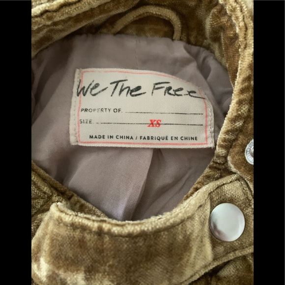 Free People Dust till Dawn Velvet jacket - Picture 11 of 12